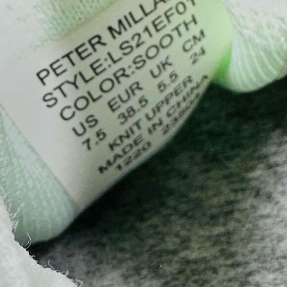 Peter Millar Golf Shoe Womens 7.5 Green Hyperlight Glide Sneaker LS21EF01 - Picture 8 of 8